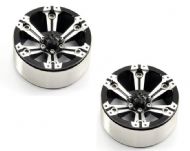 FASTRAX 1.9" HEAVY DUTY SPLIT 6-SPOKE ALLOY BEADLOCK WHEELS (X2) FAST0145